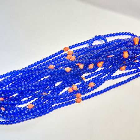 Translucent Blue Mala (8mm) - Image 2