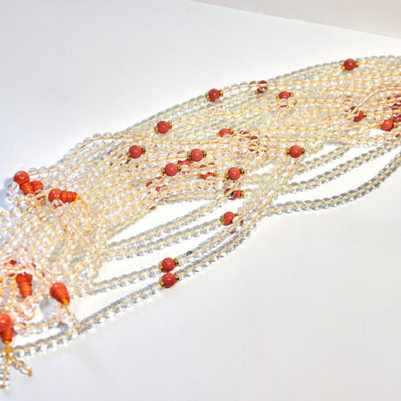Translucent White Mala (8mm) - Image 2