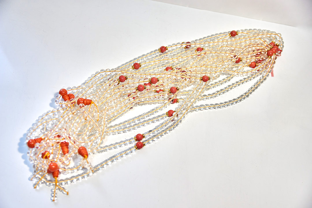 Translucent White Mala (8mm)