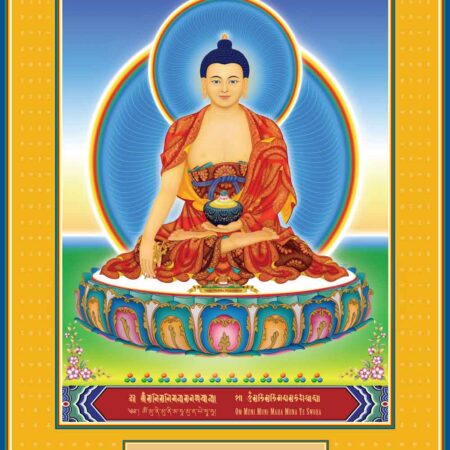 Buddha Shakyamuni Image (45x73cm, 17.7×28.7″) - Image 2