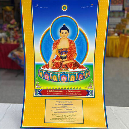 Buddha Shakyamuni Image (45x73cm, 17.7×28.7″)