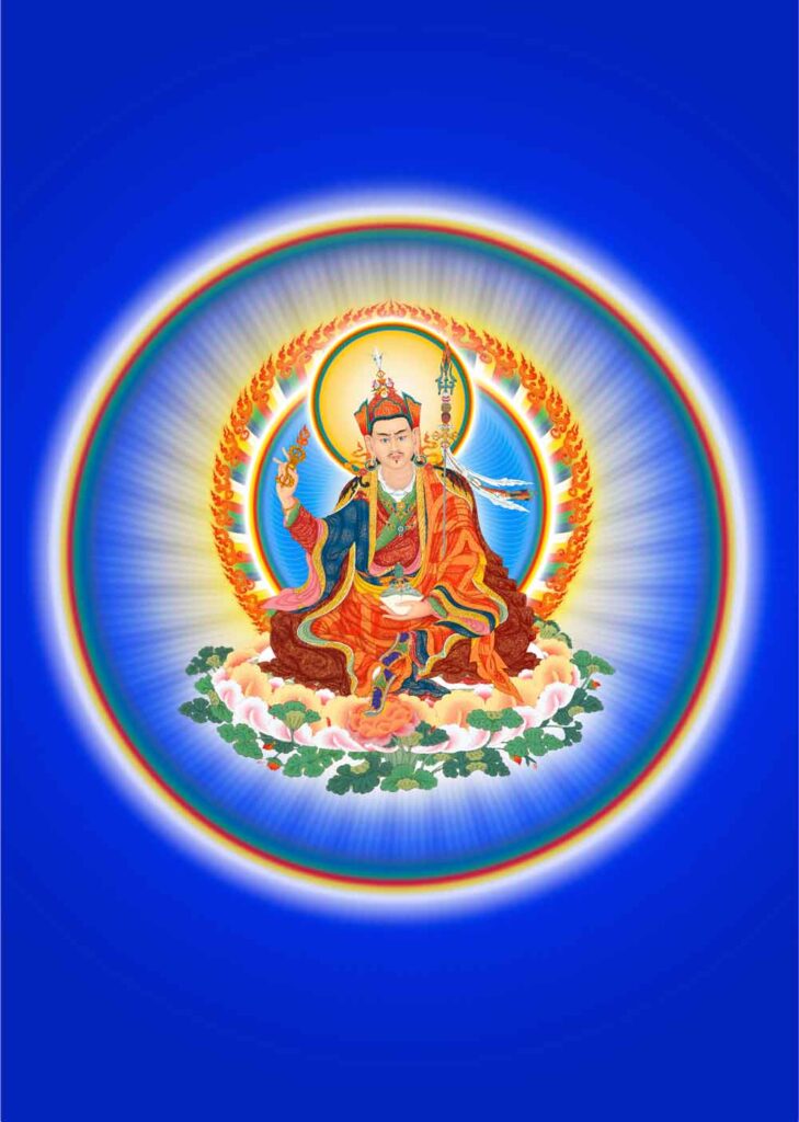 Guru Padmasambhava Image (A3, 11.7x16.5")