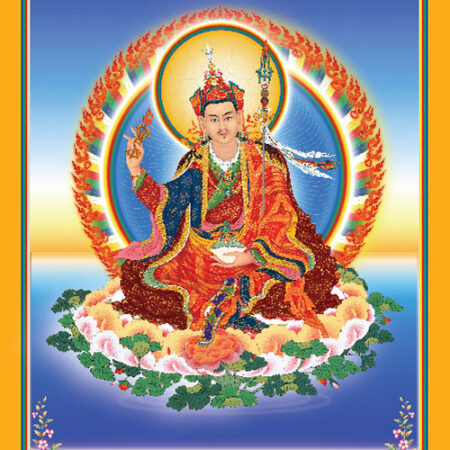 Guru Padmasambhava Image (A7, 2.9x4.1") — Set of 10 - Image 2