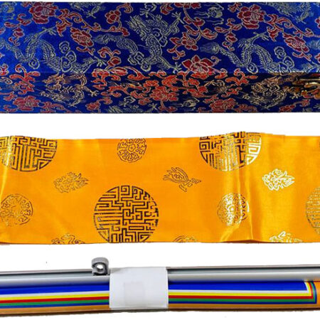 Guru Padmasambhava Scroll (45x73cm, 17.7x28.7") - Image 3